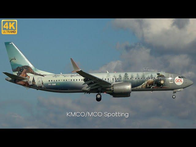 [4K] HEAVIES & SPECIAL LIVERYS | Orlando International Airport (KMCO/MCO) | Full Identification