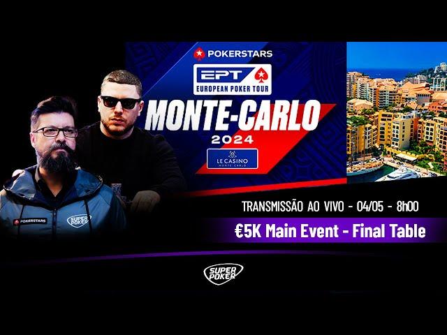 Final Table ️ €5K Main Event - PokerStars European Poker Tour - EPT Monte Carlo 2024 ️