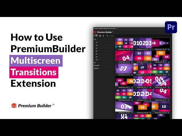 Multiscreen Transition Tutorial For Premiere Pro