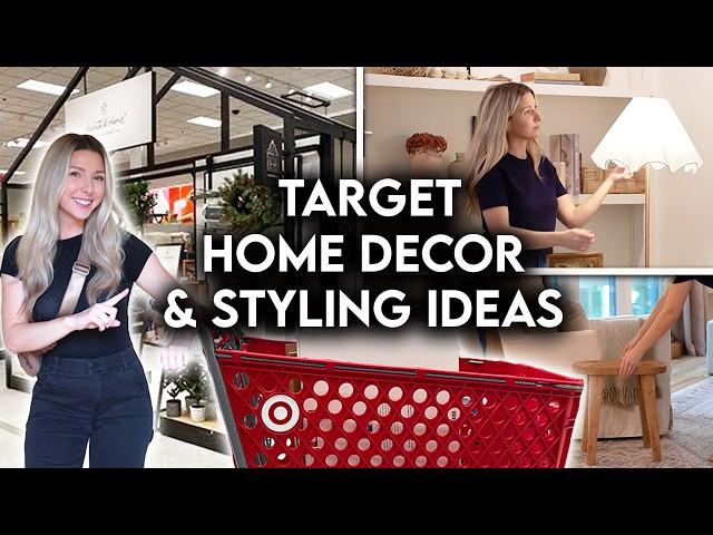 NEW TARGET HOME DECOR & STYLING TIPS | SHOP WITH ME 2024