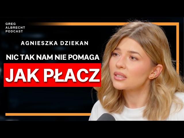 PŁACZĘ nawet w PRACY – Hejt, terapia, życie w zgodzie ze sobą Agnieszka Dziekan