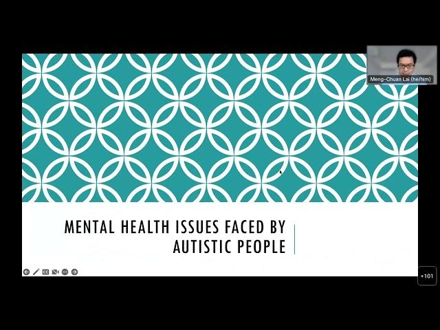 Mental Health Issues Faced by Autistic People Webinar