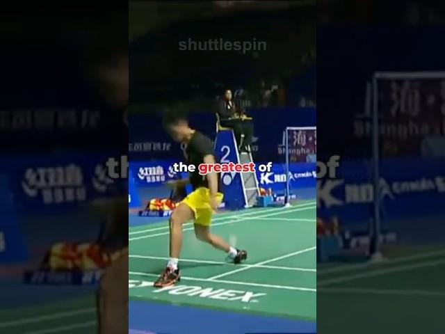 Lin Dan’s Insane Trick Shot Leaves Chen Long Stunned!