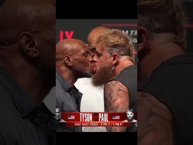 Mike Tyson vs Jake Paul Face to Face hhh