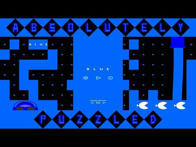 Blue: A Puzzle Game By Bart Bonte Level 1-50 Walkthrough - AbsolutelyPuzzled