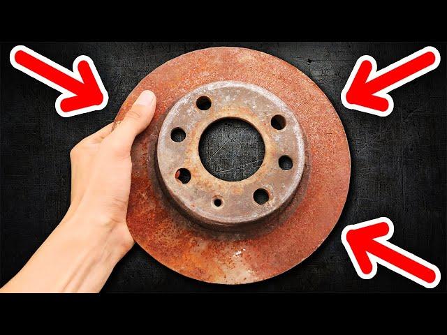 COOL IDEA! DO NOT DISCARD THE BRAKE DISC!