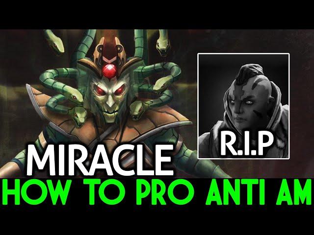 MIRACLE [Medusa] How to Pro Anti Anti-Mage 100% Outplayed Dota 2