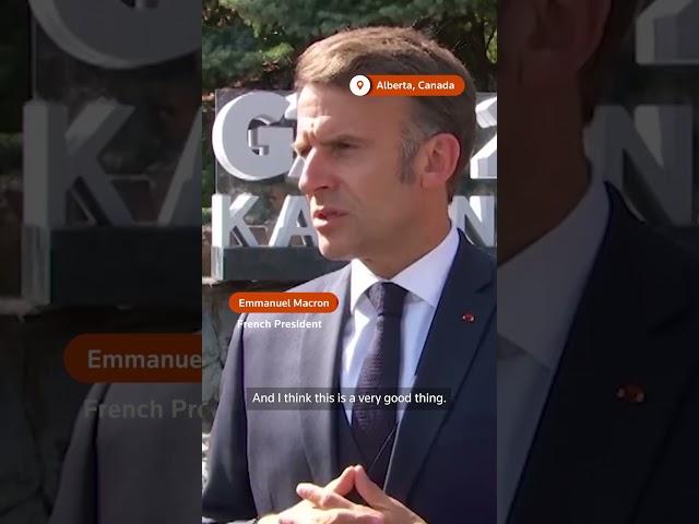 Macron says US has made offer for Israel-Iran ceasefire | REUTERS