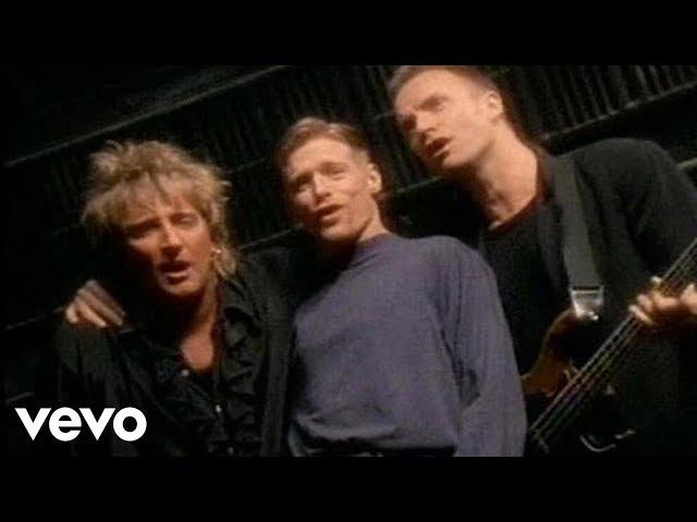 Bryan Adams, Rod Stewart, Sting - All For Love (Official Music Video)