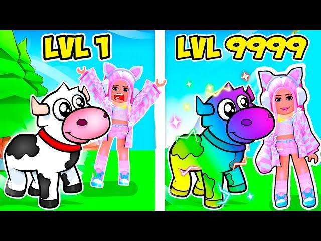 КОРОВЫ ПО ЦВЕТАМ В РОБЛОКС ! СИМУЛЯТОР КОРОВ ! Yeet Cow Simulator