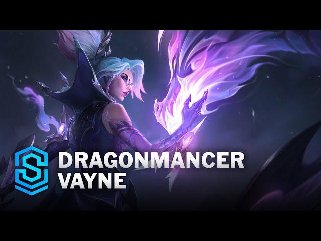 Dragonmancer Vayne Skin Spotlight - League of Legends