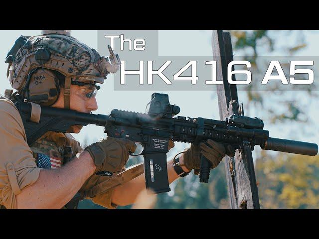 The HK416 A5, the newest variant