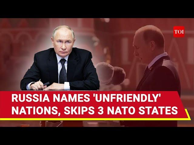 Putin Calls Out Anti-Russia Nations; 3 NATO Countries Missing | Watch Who They Are