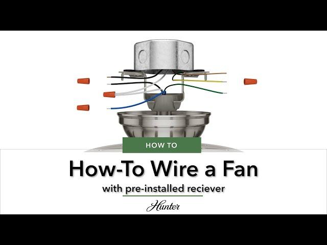 How to Wire a Ceiling Fan