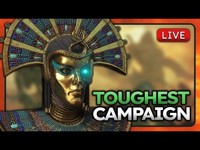 High Queen Khalida legendary livestream - Total war Warhammer 3