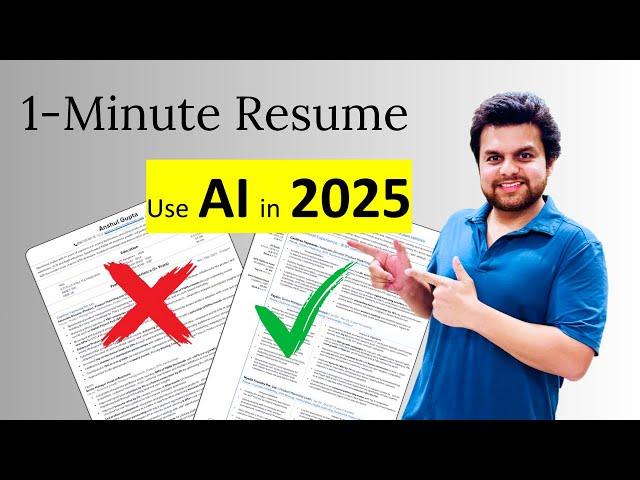 Top Resume Hacks using AI in 2025 - Tools for Instant CV