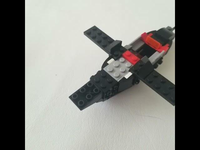 easy custom lego military helicopter full build