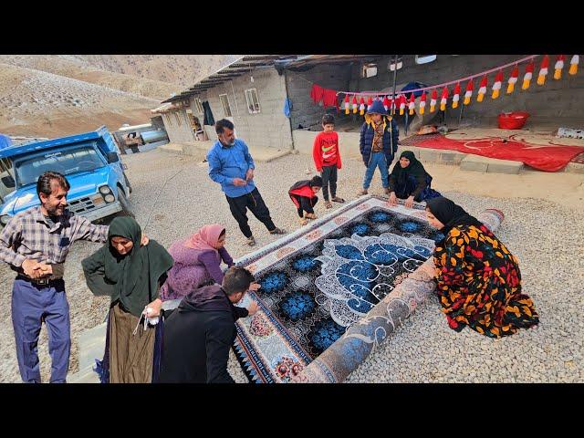 The engineer's return ‍️and the purchase of a carpet for a village bride on the Peren Canal