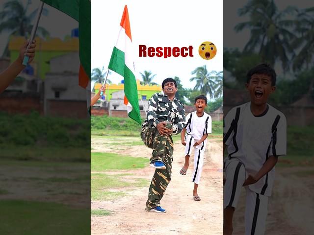 Jai Hind  Respect 🫡 #shorts #jaihind #respect #funny