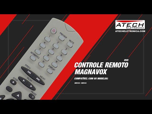 Controle Remoto DVD Magnavox MDV426 (780302)