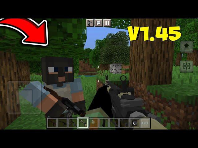 ОБНОВЛЕНИЕ Лучшего АДДОНА На СОВРЕМЕННУЮ ВОЙНУ И ОРУЖИЕ Для Minecraft Bedrock Edition | MMA V1.45