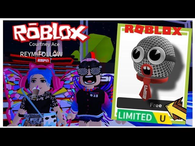 [FREE Limited UGC] Cara Mendapatkan Gratis Item ESPN Mic Head di ROBLOX AO Adventure #roblox