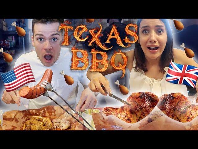 British FIRST TIME Trying Texas BBQ Food  | Texas Series