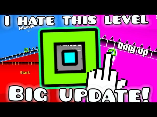 I hate this level BIG UPDATE! [GD 2.2] | By an0therOne | me (I hate this game parody)