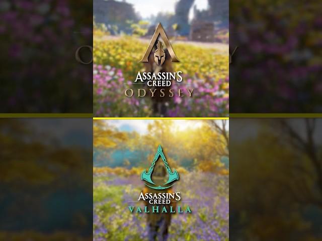 Assassin's Creed Odyssey vs Valhalla  | Details Comparison #assassinscreed #gta #gta5
