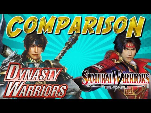 COMPARISON | Dynasty Warriors vs. Samurai Warriors