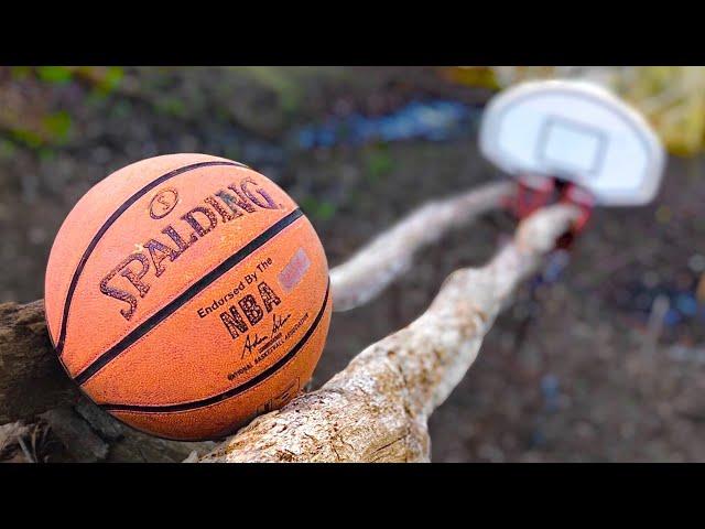 The Swish Machine: 70 Step Basketball Trickshot (Rube Goldberg Machine)