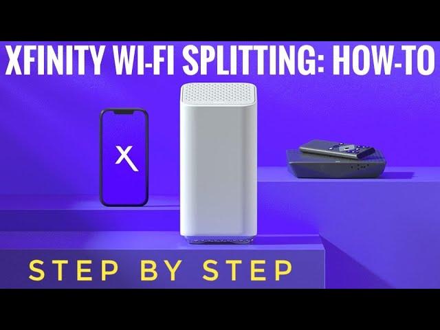 How To: Xfinity Wi-Fi Splitting Tutorial (Split 2.4GHz - 5GHz) Comcast Fix 2022 