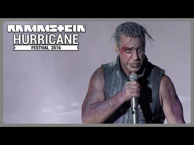 Rammstein - Ich Tu Dir Weh / Ich Will / Engel (LIVE at Hurricane 2016) | [Proshot] HD 50fps