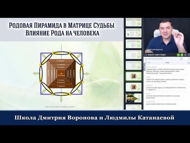 Родовая Пирамида в матрице судьбы и влияние Рода на человека