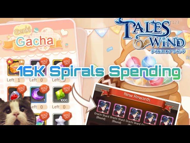 SPENDING 16K Spirals in Tales of Wind GENKI (360€) and more! | Maru feat. Lulu ToW