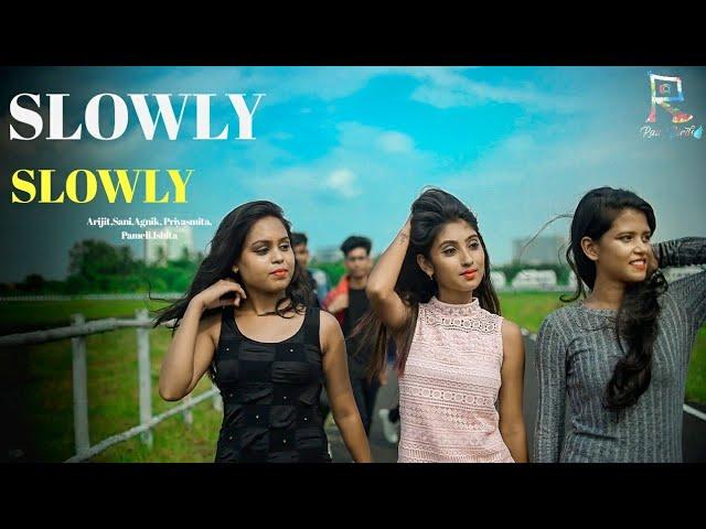 Slowly Slowly | Guru Randhawa | Dance Cover | Ft. Priyasmita | Raw birds | Dance Story