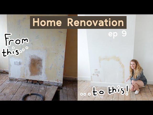 HOME RENOVATION UK EP 9 • smoothing walls without plastering & stripping paint