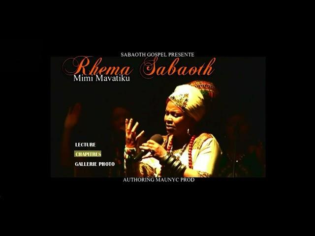 Rhema Sabaoth (Mimi Mavatiku) Africa Gospel 2 - Menu Principal (DVD 2012)