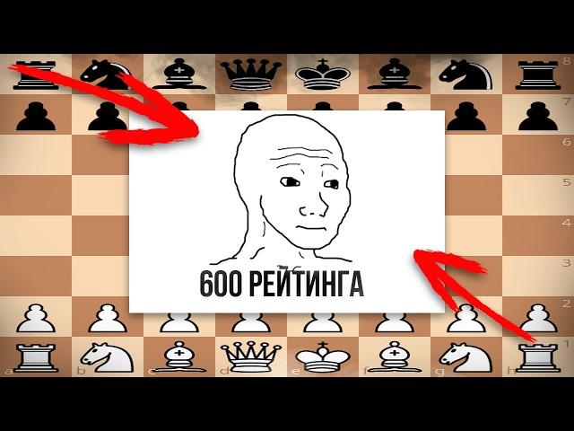 О чем думает игрок с НИЗКИМ ШАХМАТНЫМ РЕЙТИНГОМ