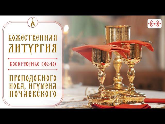 БОЖЕСТВЕННАЯ ЛИТУРГИЯ. Трансляция 10 ноября (воскресенье) в 08:40