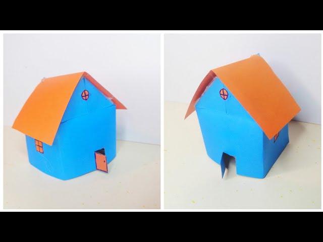 Қағаздан ҮЙ жасау / Бумажный ДОМИК своими руками / paper house Үй жасау