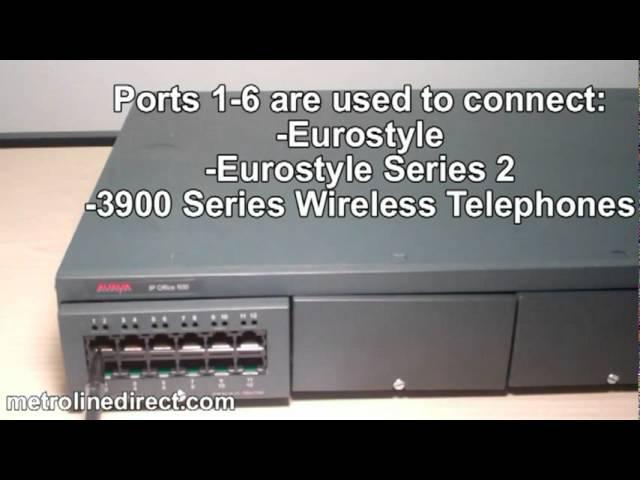 metrolinedirect.com:  Avaya IP500 V2 ETR 6