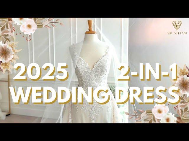 The Stunning 2-in-1 Wedding Dress for 2025 Brides