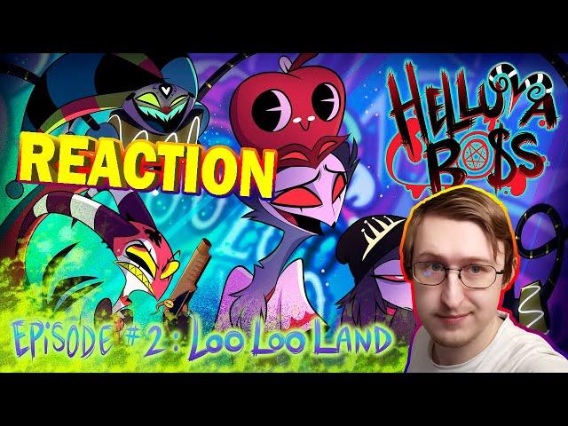 HELLUVA BOSS - Loo Loo Land // S1: Episode 2 | RUSSIAN REACTION