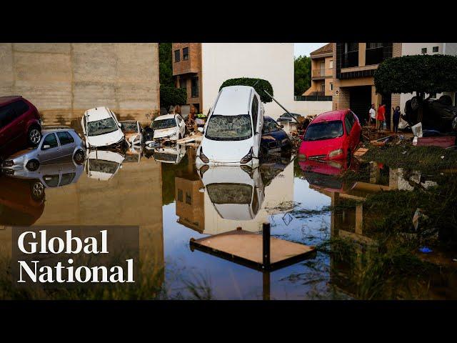 Global National: Oct. 31, 2024 | Spain reeling from catastrophic, deadly flooding