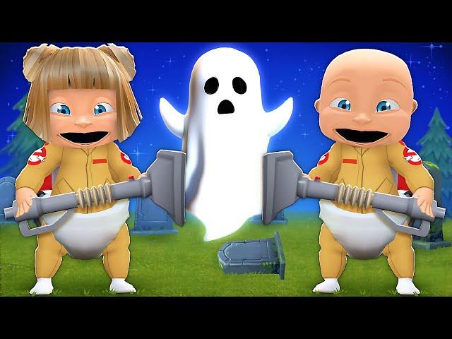 Baby & Girlfriend Become Ghost Busters!