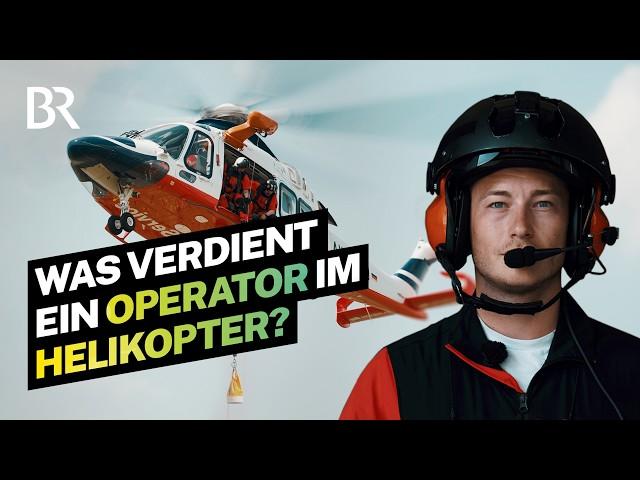 Er seilt Menschen aus dem Helikopter ab! Extremer Job als Hoist Operator I Lohnt sich das? I BR