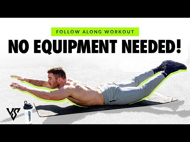 10 Minute Full Body Workout (Bodyweight Only) | V SHRED