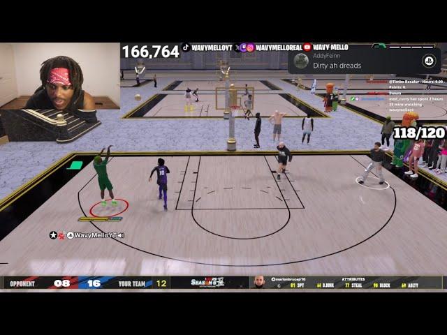 🟥WAVY MELLO IS LIVE🟥NBA 2K25 LIVE! #1 RANKED GUARD!🟥BEST BUILD🟥BEST JUMPSHOT🟥BEST SIGS ON NBA 2K25