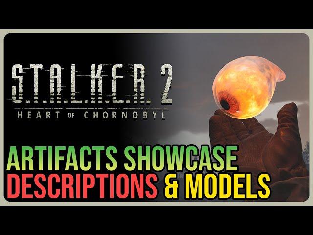 All Artifacts Showcase Stalker 2